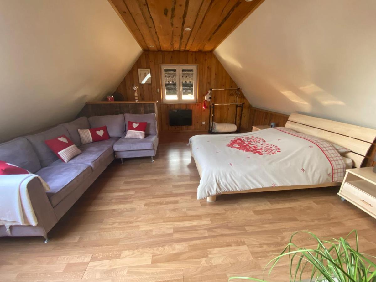 Gite Des Cigognes Sermersheim Bagian luar foto